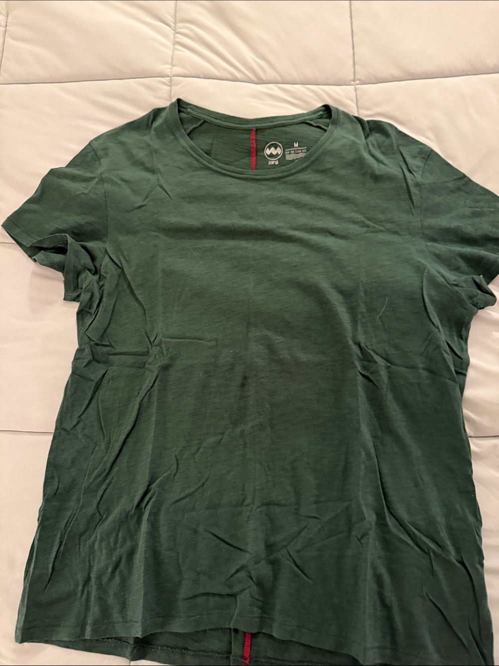 Men’s janji Forest Green Crewneck Tee